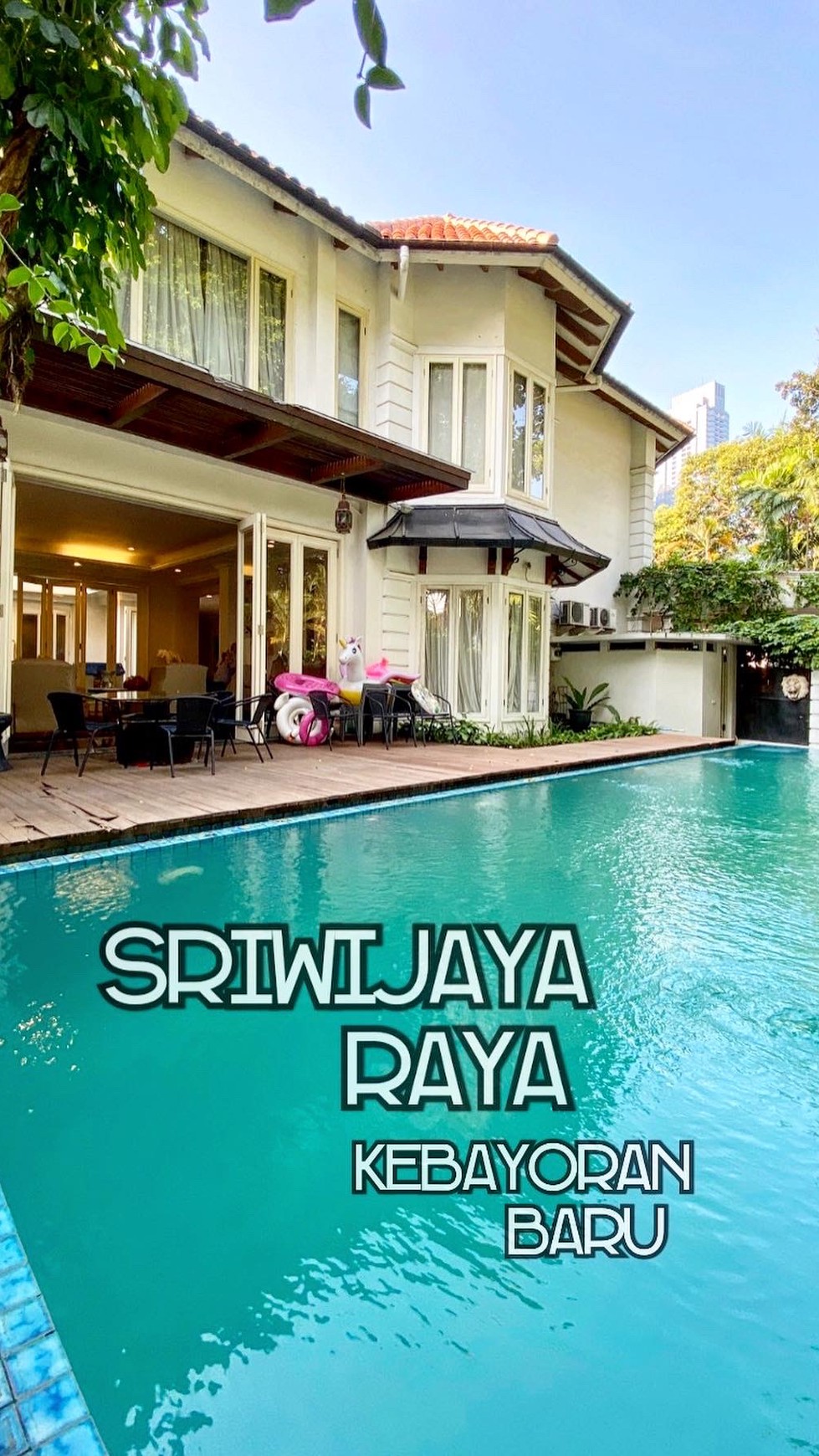 Dijual Rumah Hook Prime Area, Selong Jl Sriwijaya Raya - Kebayoran Baru