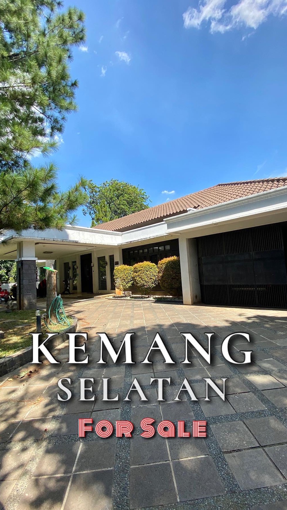 Dijual Rumah Bagus Siap Huni 1 Lantai di dalam Komples Kemang Jaya. Kemang Selatan - Jaksel