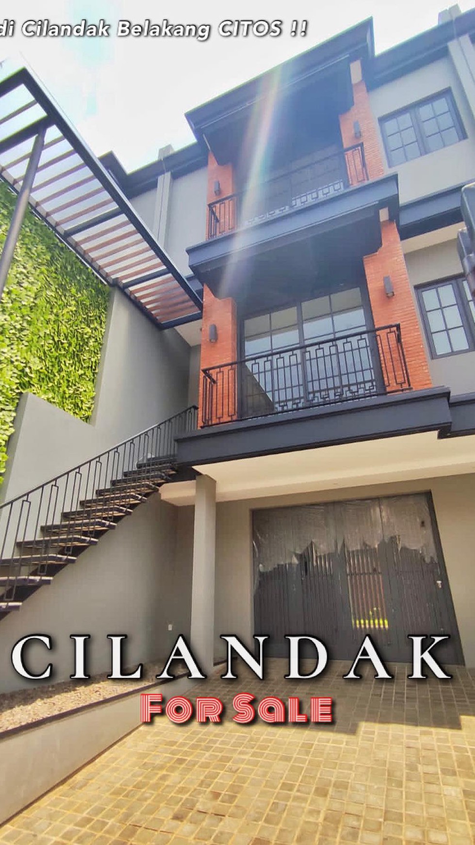 Dijual !! Rumah Baru Lokasi Strategis di Belakang Citos. Cilandak - Jakarta Selatan