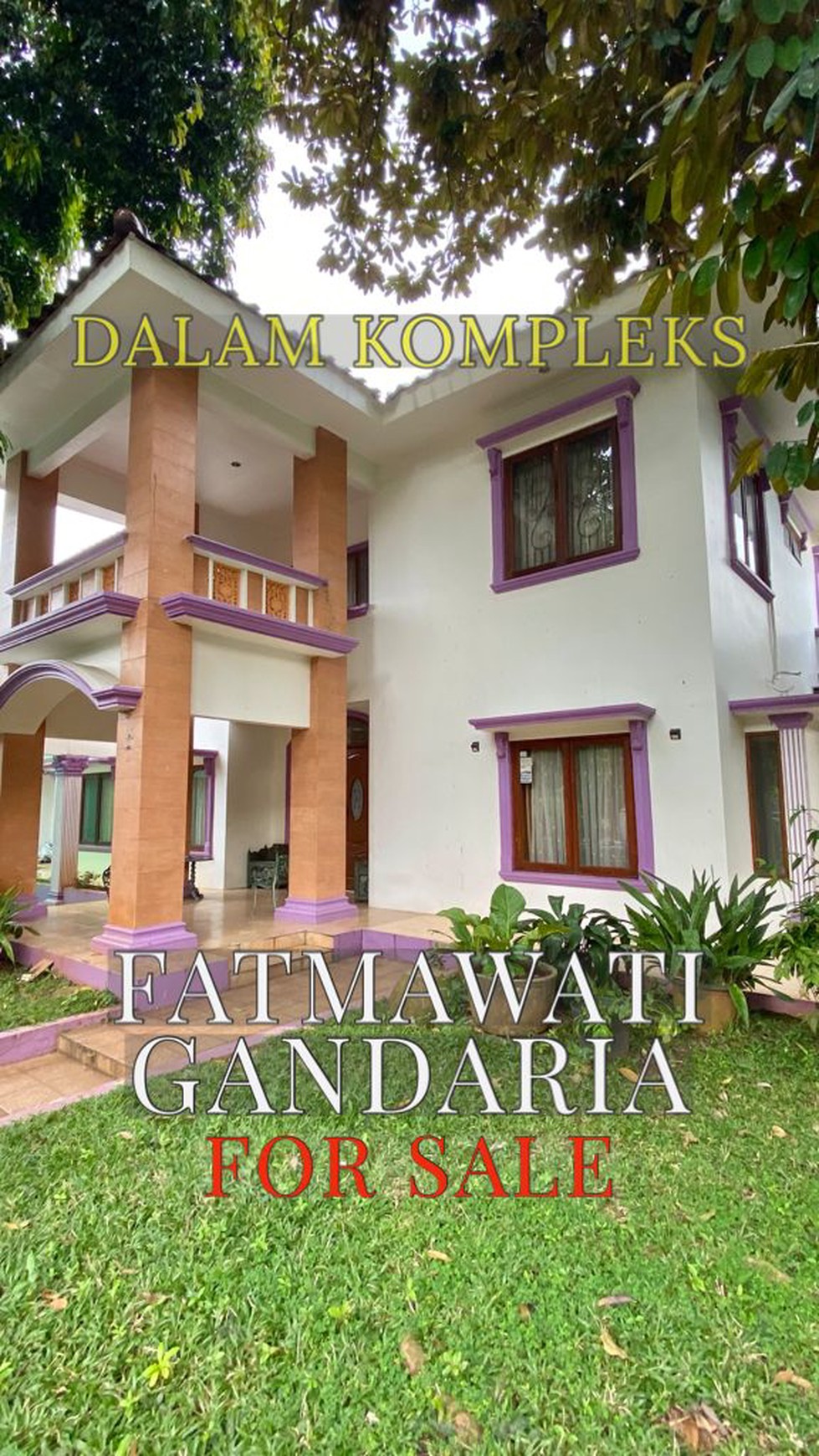 Rumah dalam Komplek Departmen Agama - Gandaria Selatan - Kec. Cilandak