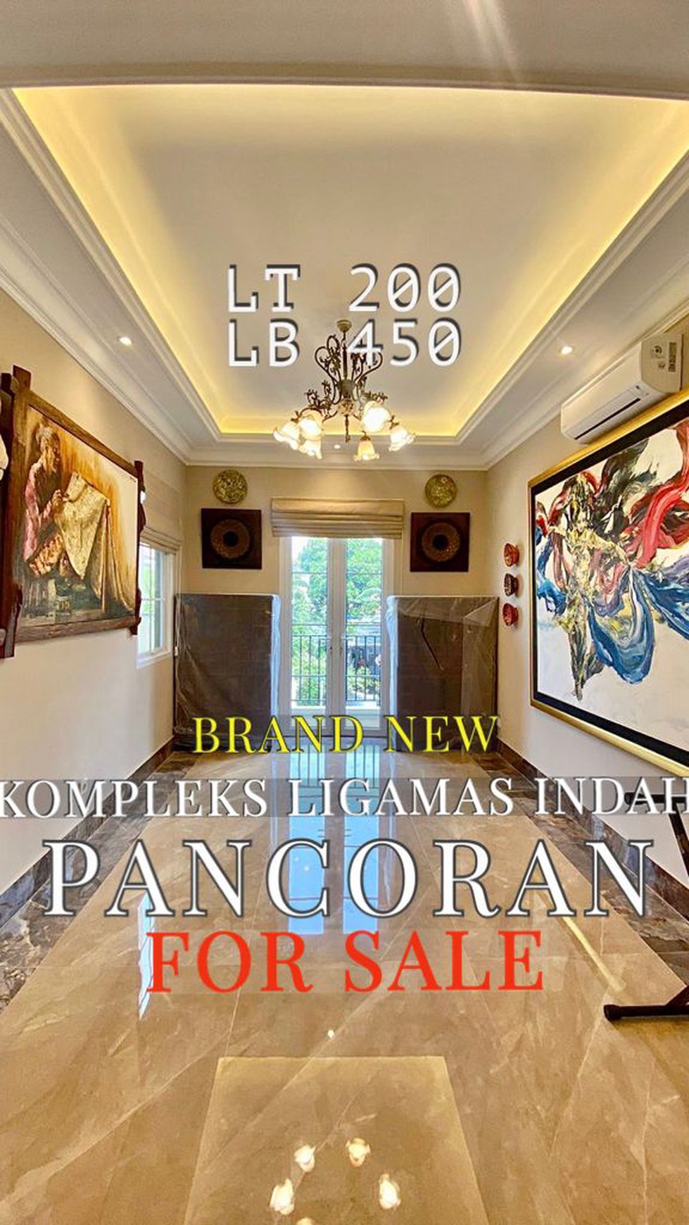 Pancoran Indah- Brand New House dalam Kompleks Ligamas Indah 