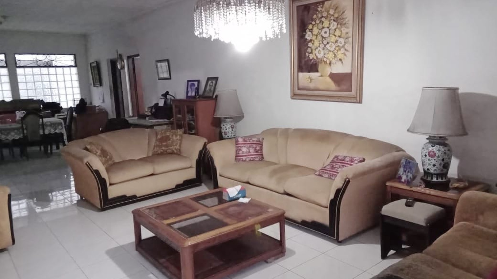 Rumah Lama Lokasi Prime Area Lamandau Kebayoran Baru