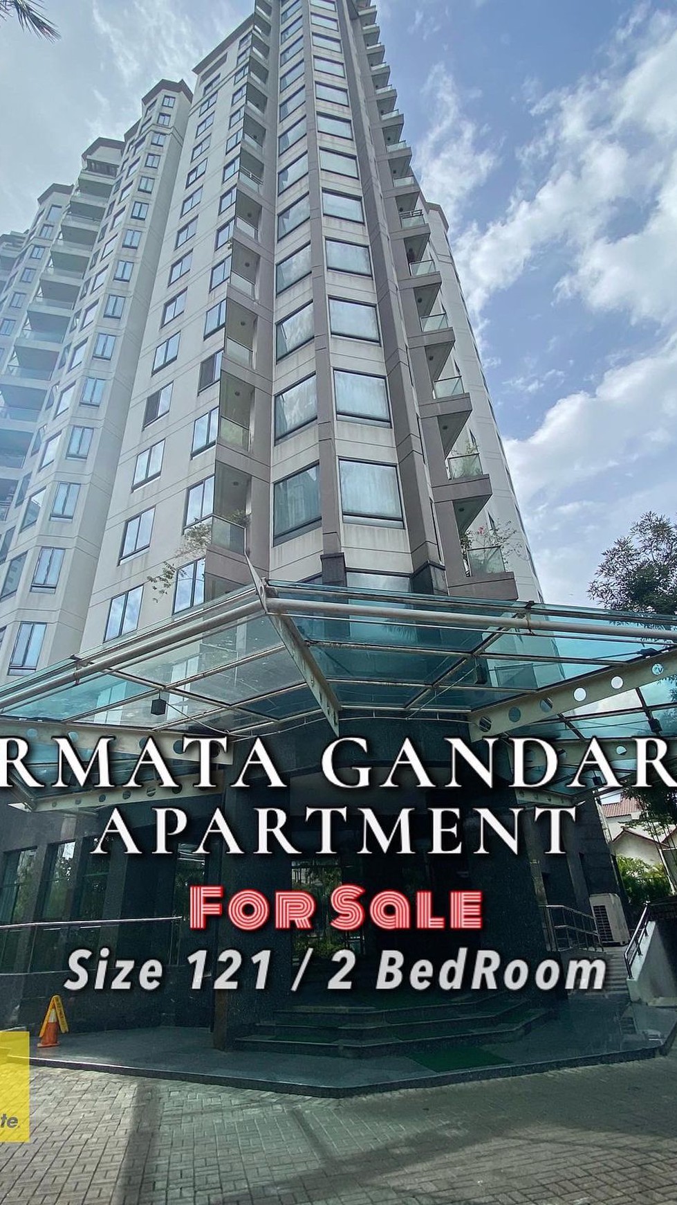 Dijual Fully furnished Unit Apartment Permata Gandaria - Jakarta Selatan