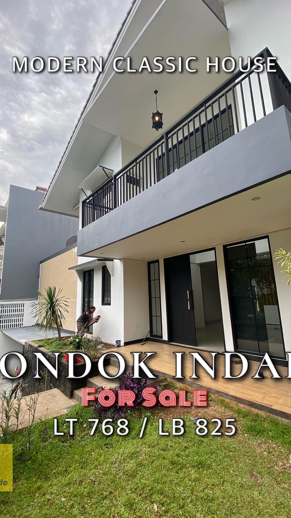 Rumah Siap Huni Design Classic House Area Pondok Indah 