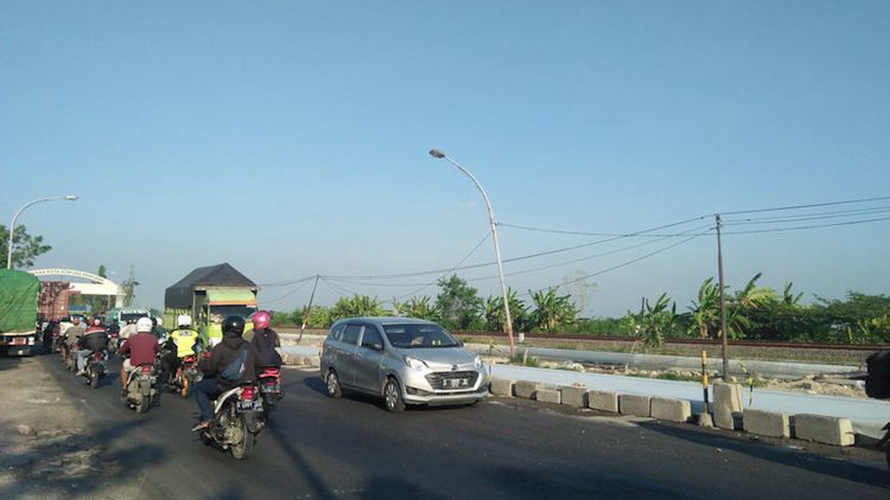 Tanah Industri sudah Urug jl Raya manyar Gresik, sebelah JIIPE