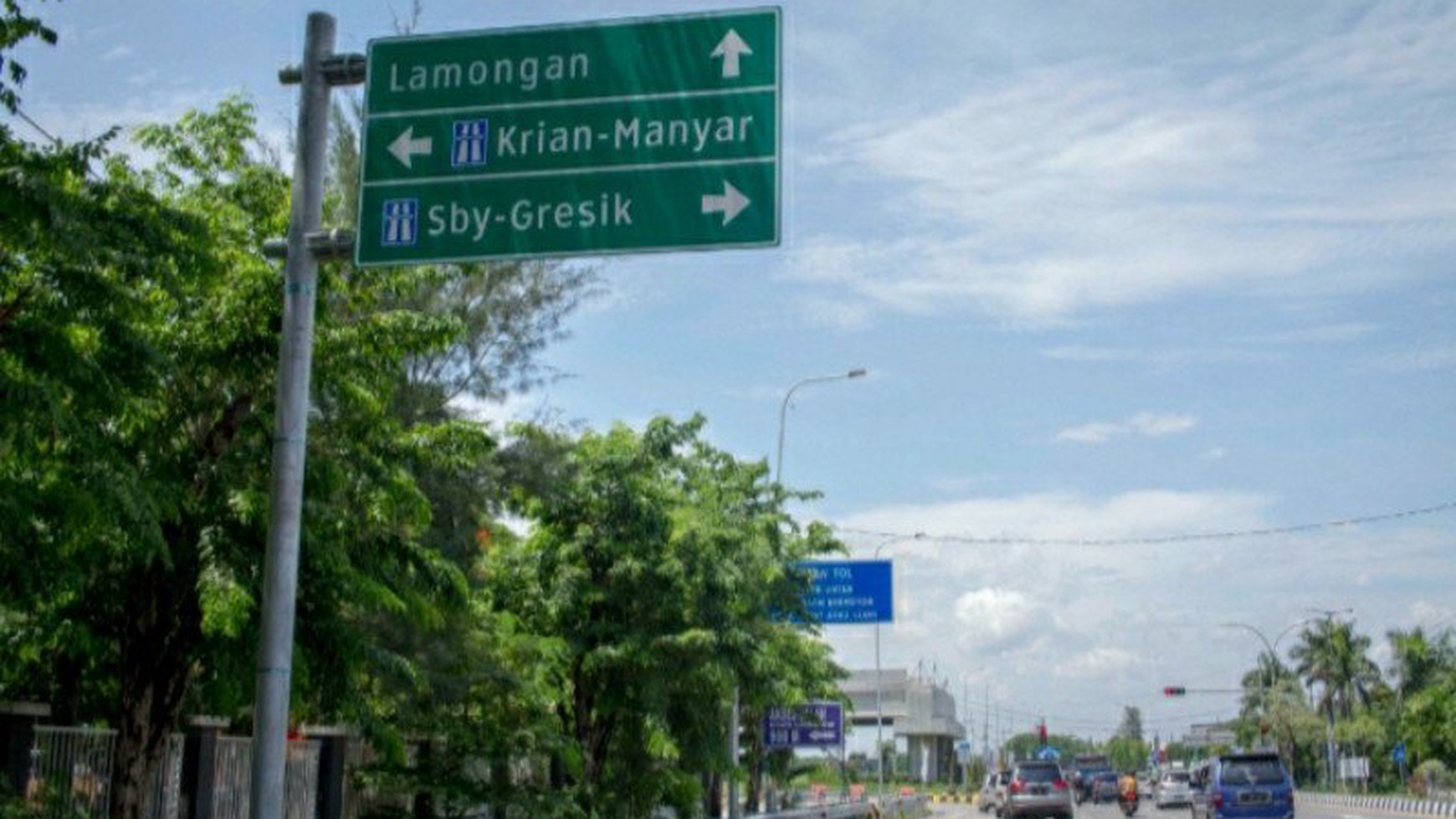 Tanah Industri sudah Urug jl Raya manyar Gresik, sebelah JIIPE