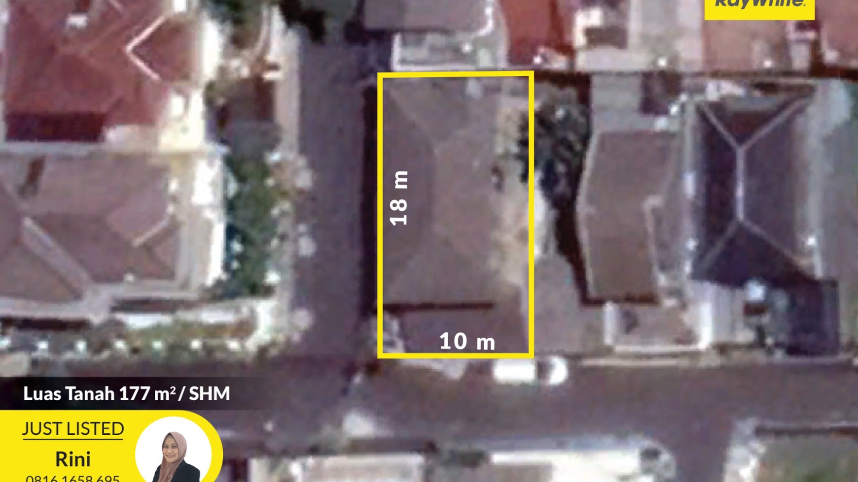 Cipete MPR luas 177 rumah kokoh hoek layout plong