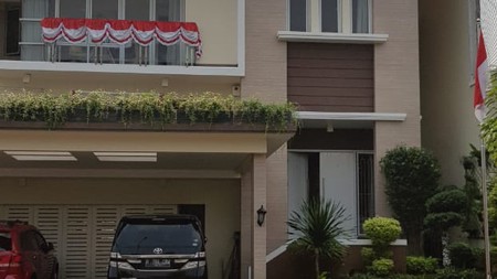 Dijual rumah mewah Fully Furnished di Cluster Exclusive Raffles Hills depan Trans  Studio Mall  Cibubur