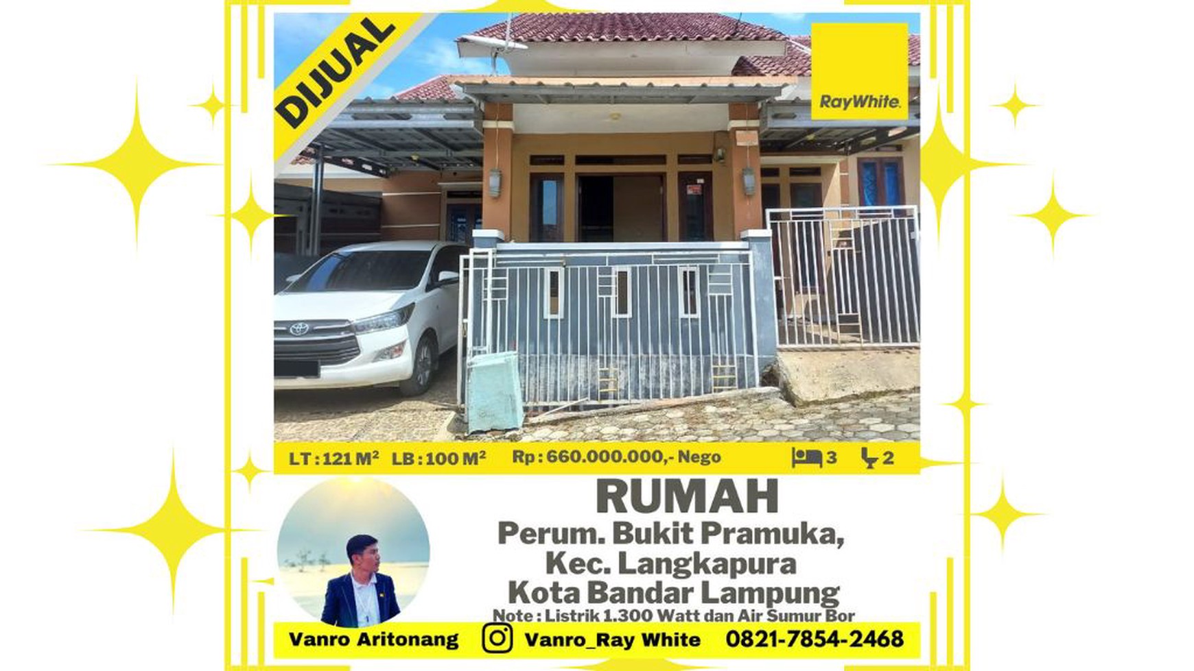 Rumah siap huni di Perum Bukit Pramuka Langkapura