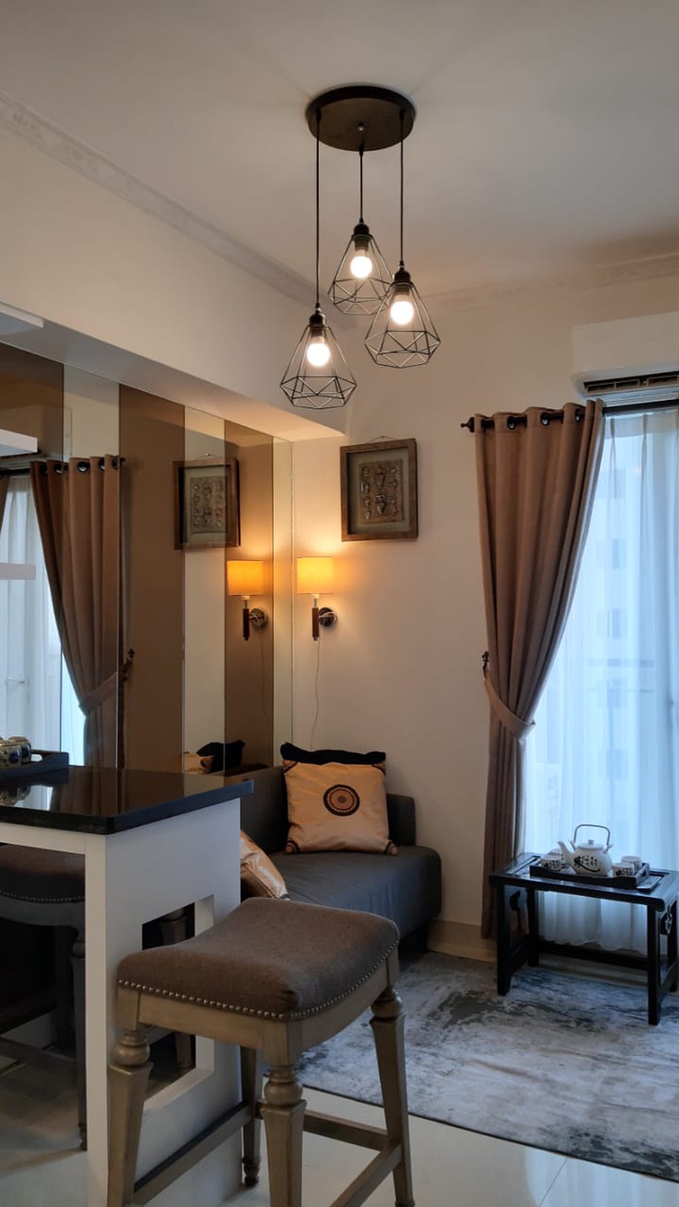 2BR Fully Furnished, Luxury/mewah di Tower Dahoma Apartemen Podomoro Golf View