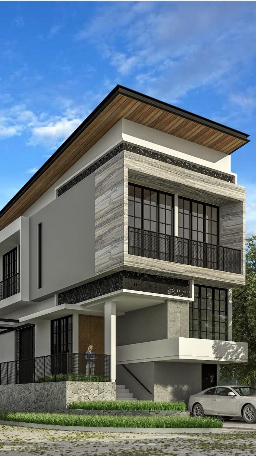 brand New Split Level House at Wisata Bukit Mas Surabaya