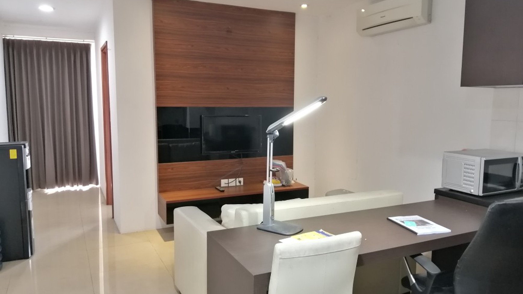 Paladian Park Furnished ada Balkon, view Utara,  Kelapa Gading, Luas 69m2