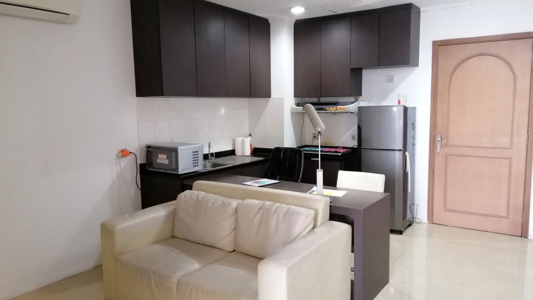 Paladian Park Furnished ada Balkon, view Utara,  Kelapa Gading, Luas 69m2