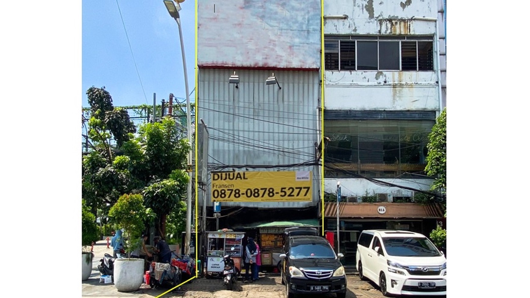 Ruko 3.5 Lantai di Jl. H. Agus Salim, Menteng, Jakarta Pusat