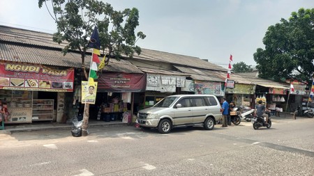 Dijual rumah kontrakan dan 5 kios di Jalan Pajajaran,Gandasari- Tangerang