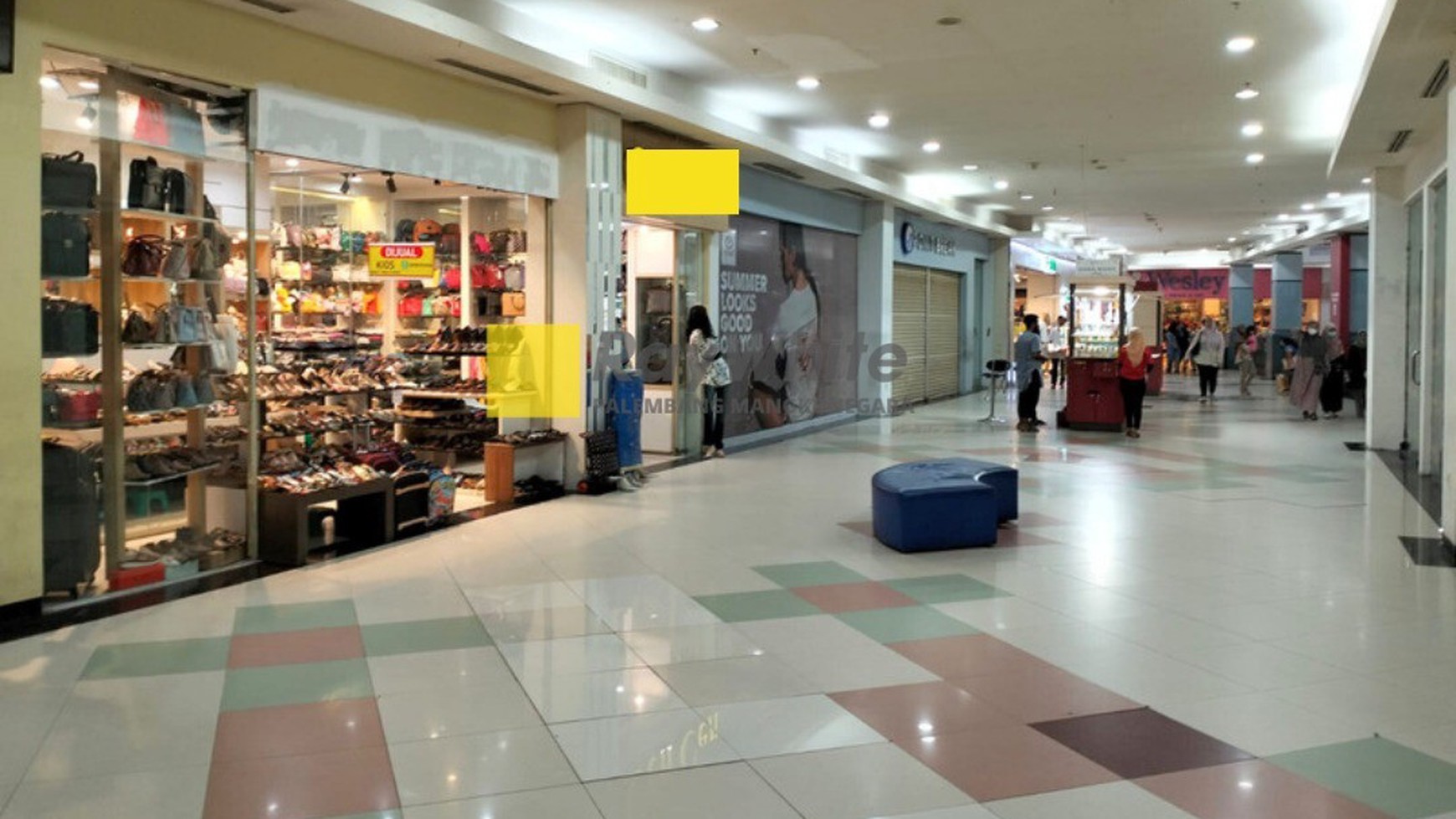 Dijual Kios di dalam Mall Kota Palembang