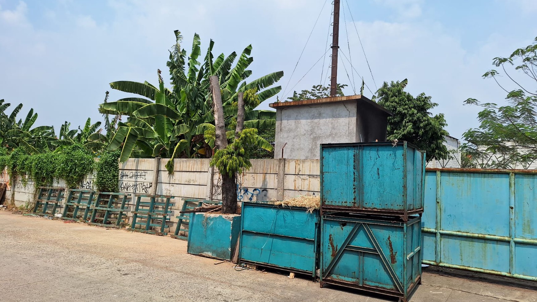 Kavling tanah siap bangun Pabrik dan Gudang di Komplek Herlambang Kamal