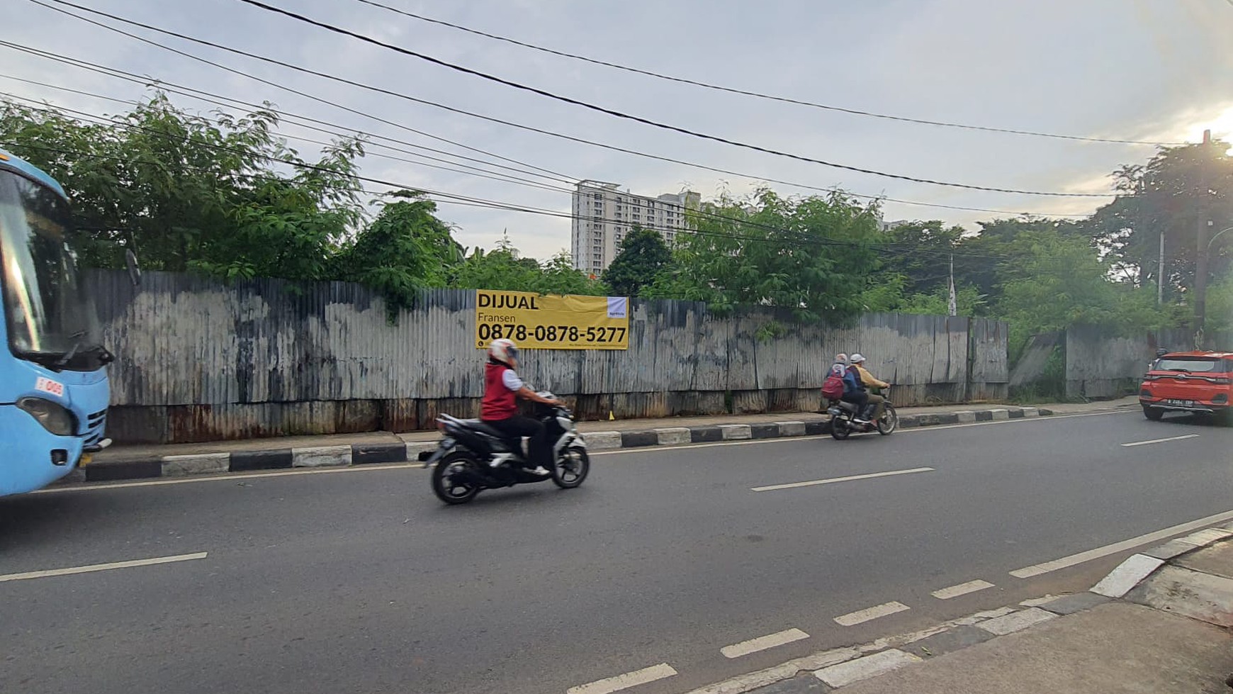 Tanah komersial 2300 m di Bintaro Permai Raya, Jakarta Selatan