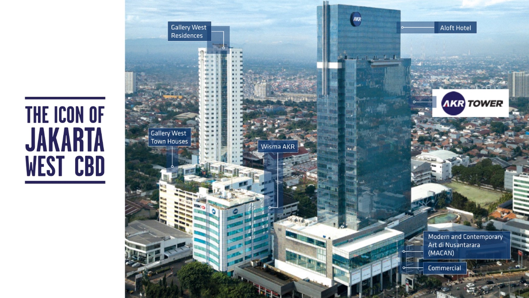 Turun Harga. Office Space di Wisma AKR Kebon Jeruk Jak Bar