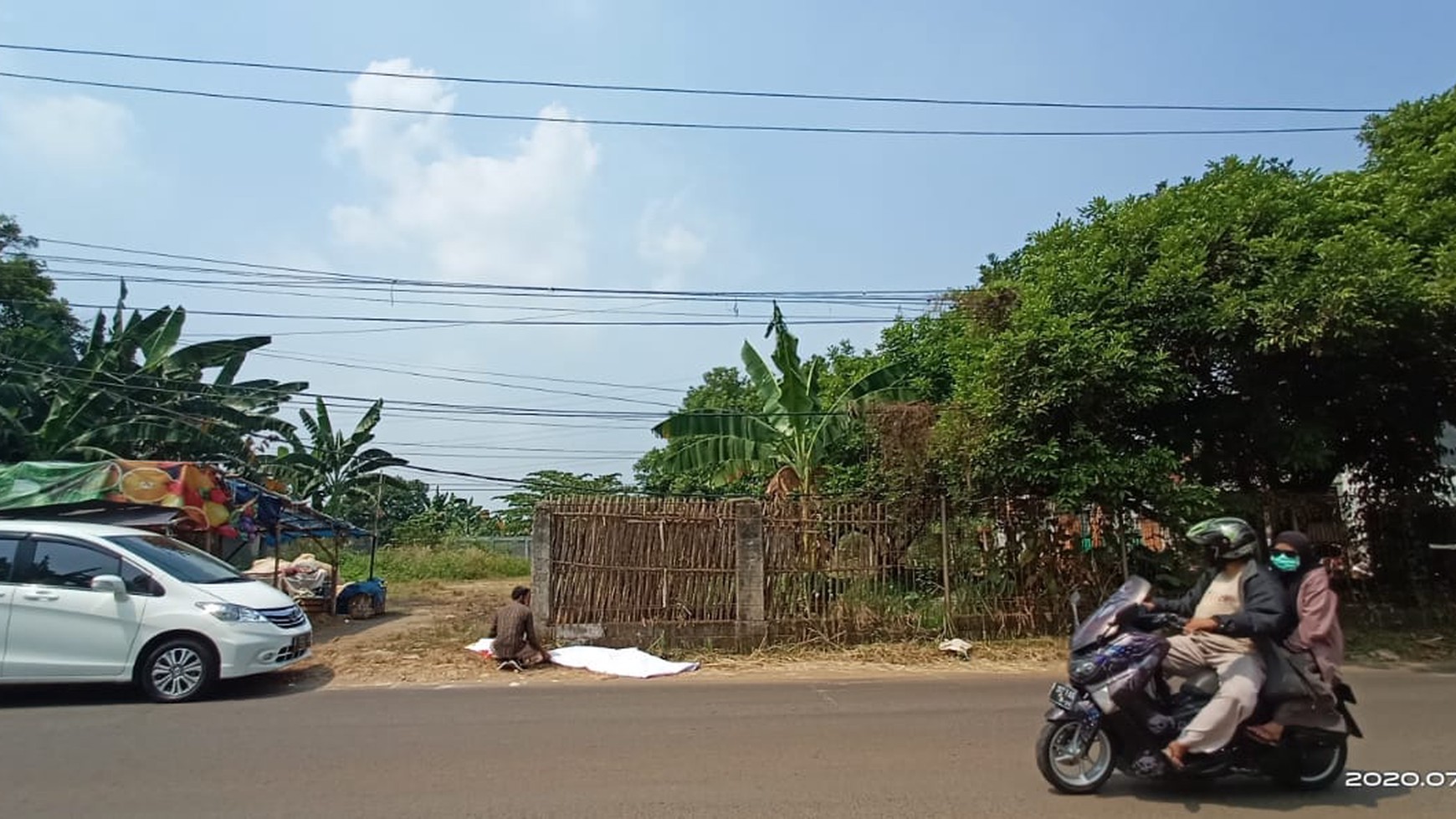 Di Jual Kavling strategis di pinggir jalan raya Letda Nasir Cikeas Udik