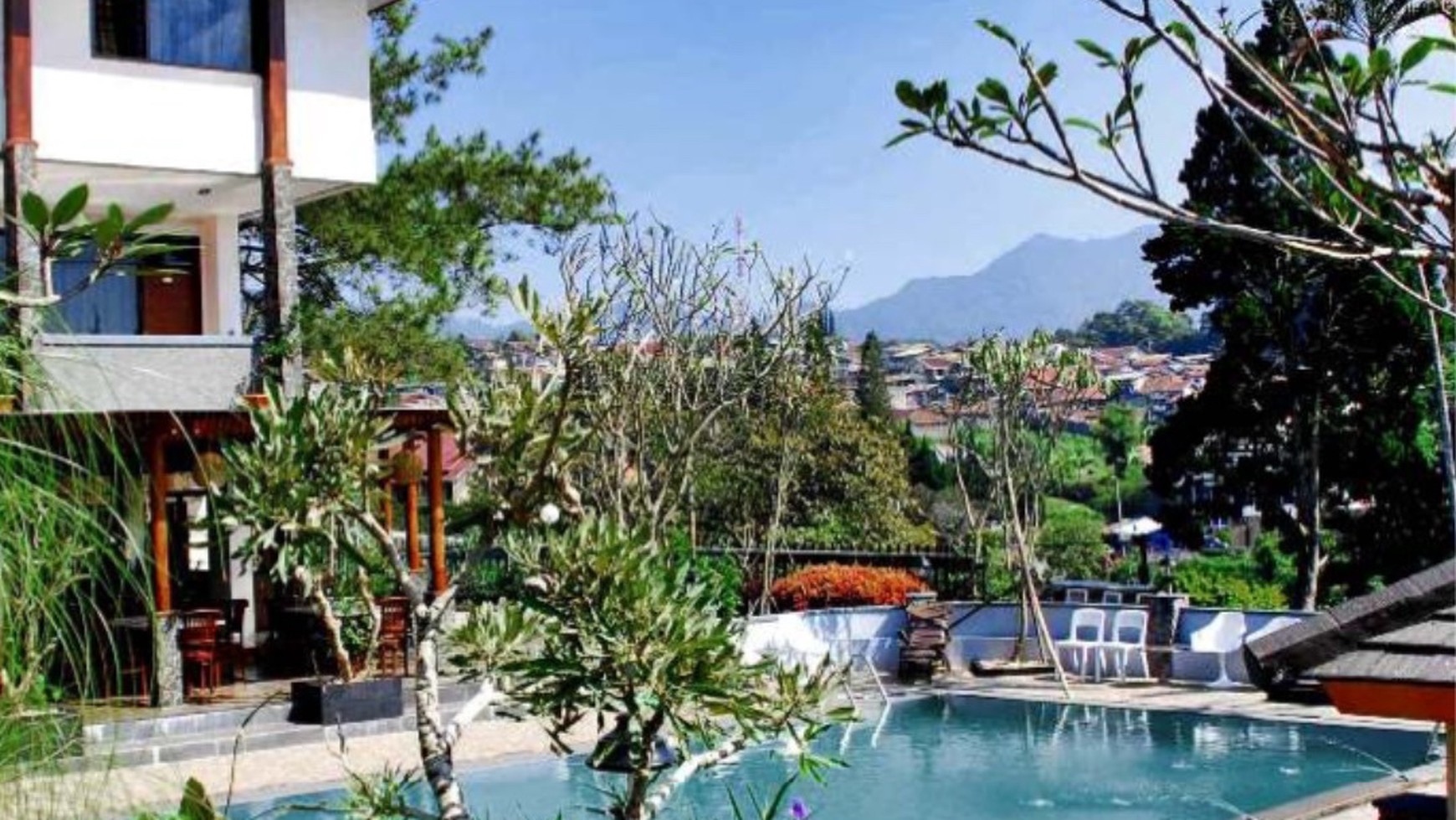 Villa Resort Puncak di jl Raya Puncak