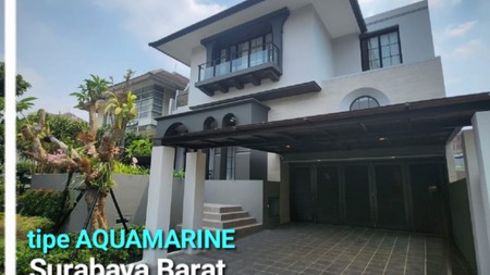 Rumah Baru Eastwood Citraland Surabaya New Split Level Aquamarine SPECIAL with LIFT 