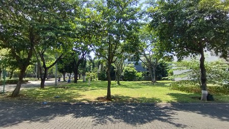 tanah kavling di perumahan de park cluster frangipani bsd city serpong tangerang banten jual cepat, bisa untuk invest