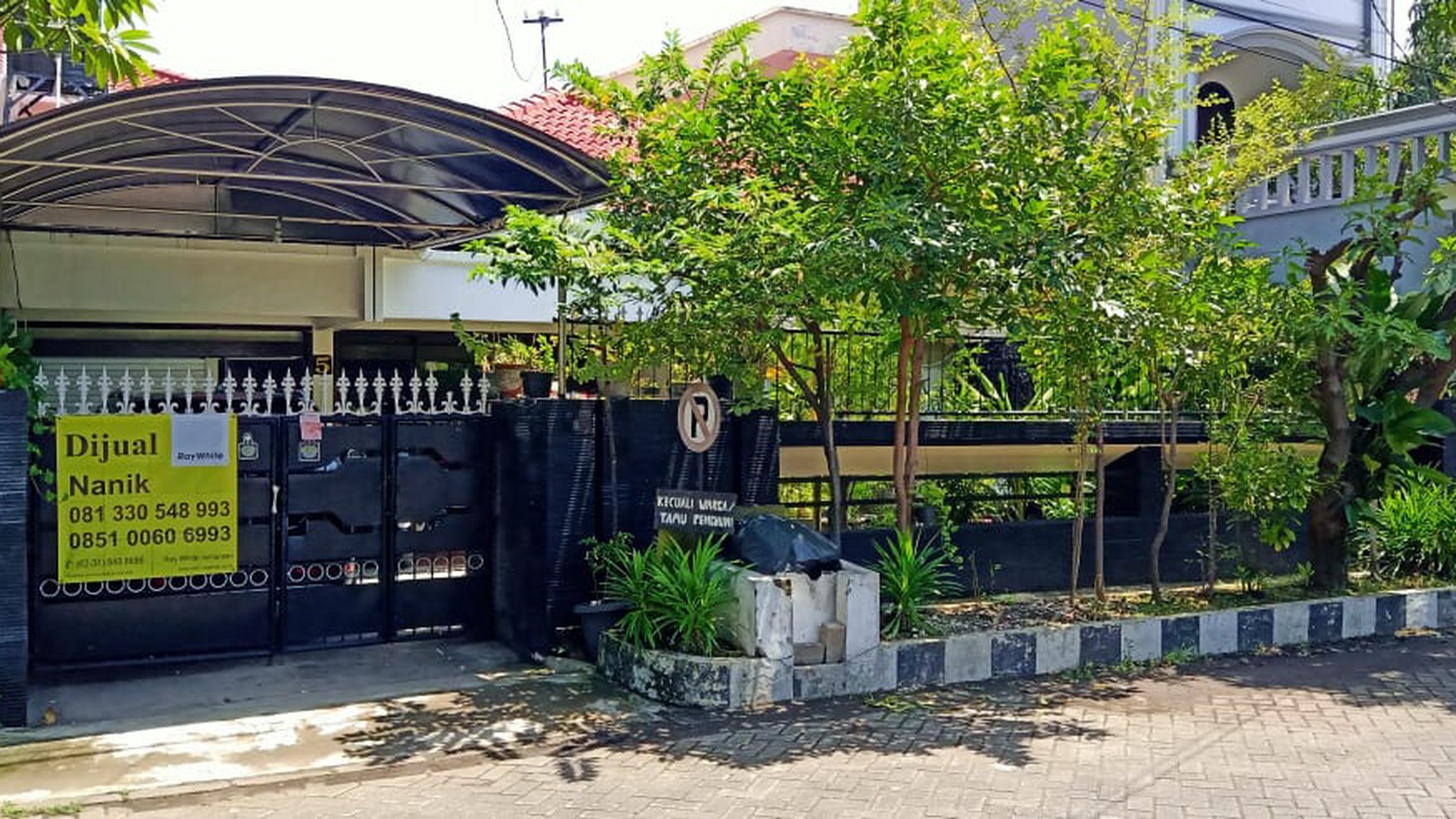 Rumah di Manyar Rejo, Bagus + Terawat, Row Jalan depan Lebar + Paving, Siap Huni