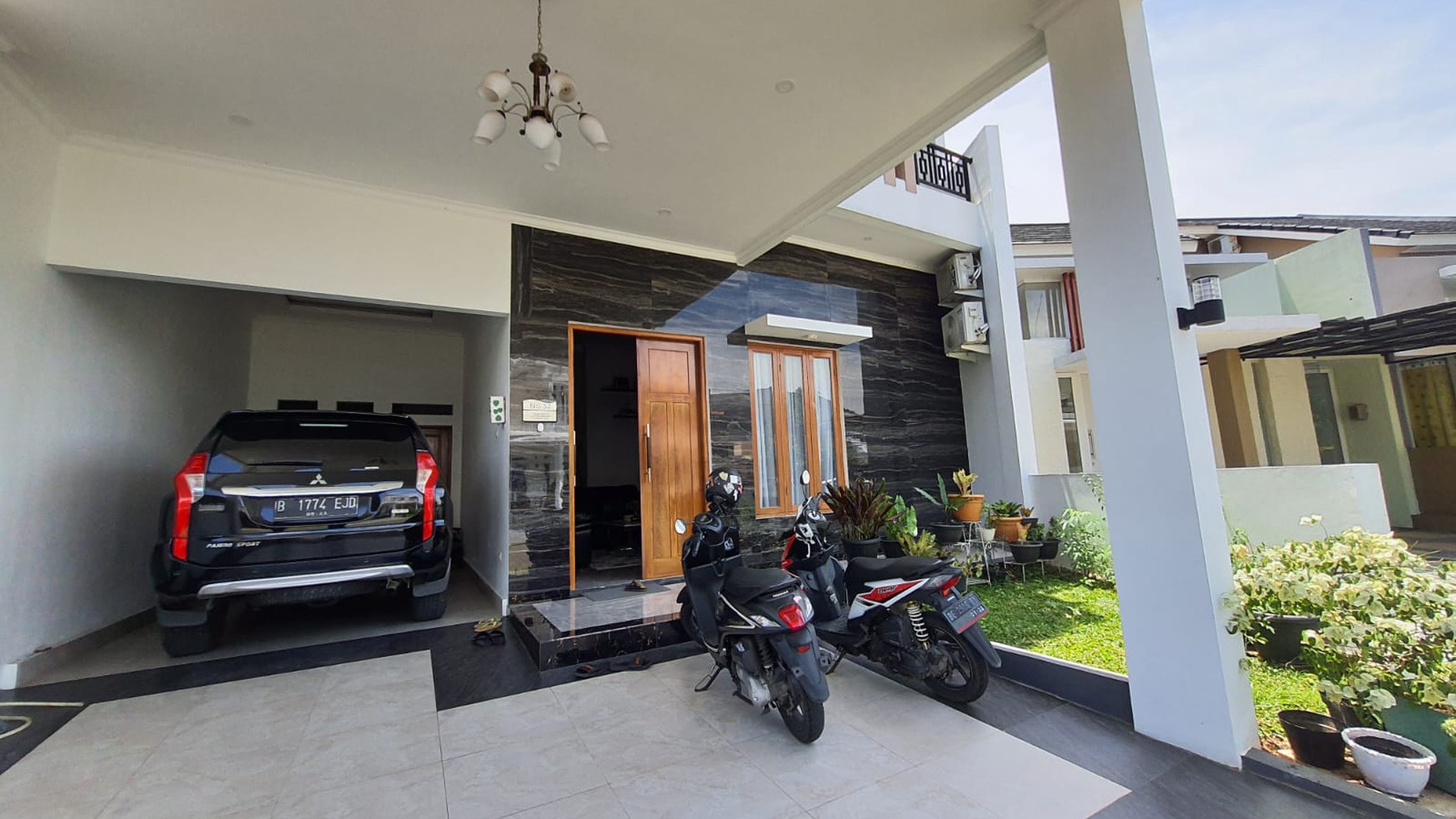 Rumah Bangunan Baru,2 lantai Semi Furnishes