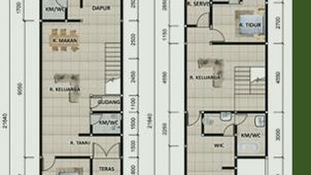 Rumah brand new siap huni di jurang mangu pondok aren..