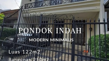 Rumah Siap Huni Furnished Area Pondok Indah