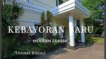 Modern Classic Home At Kebayoran Baru