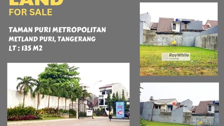 Dijual cepat Kavling di Perumahan Metland Puri, Tangerang