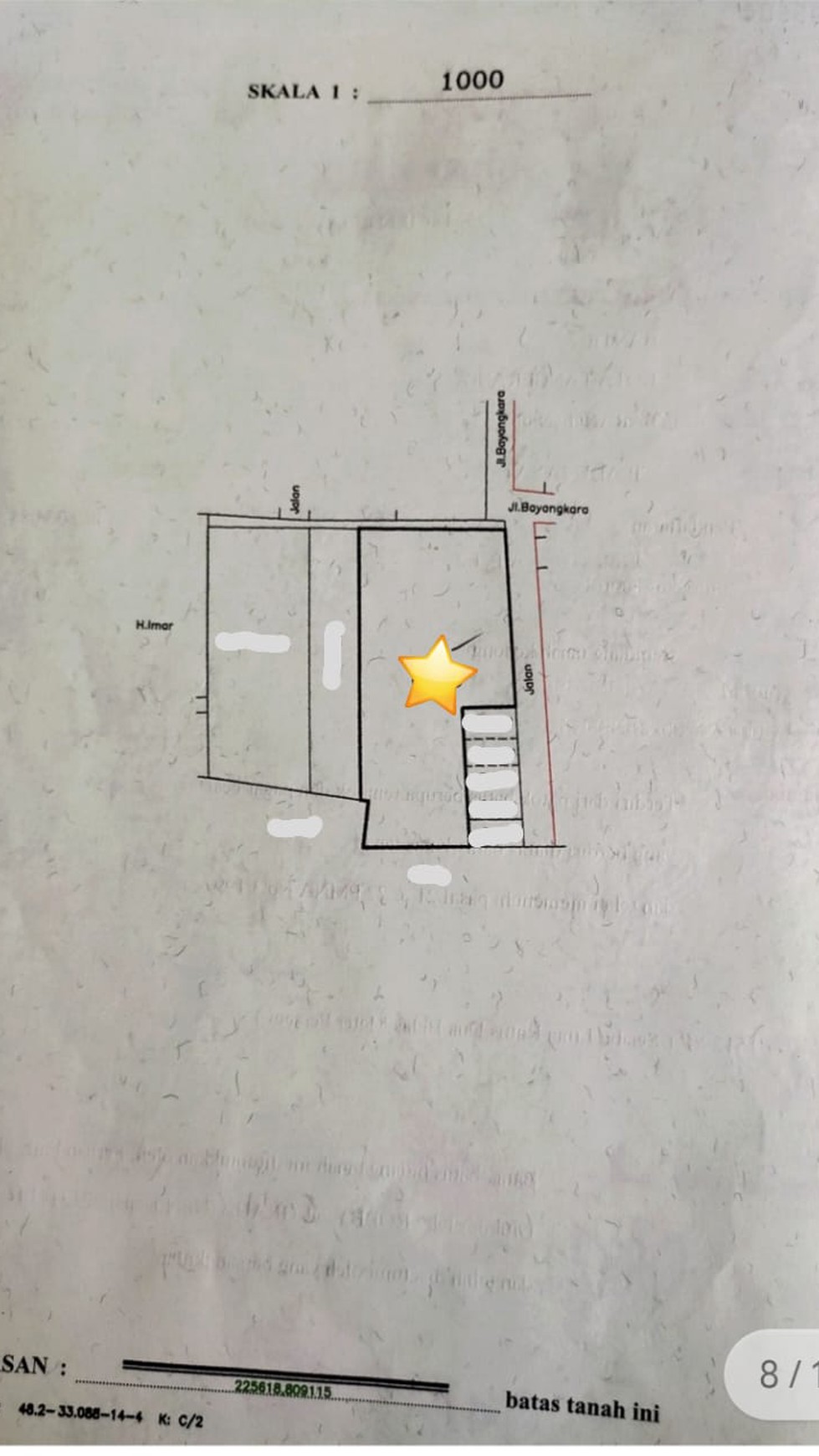 Kavling Siap Bangun dan Cocok Untuk Mini Cluster @Cipadu Jaya, Larangan