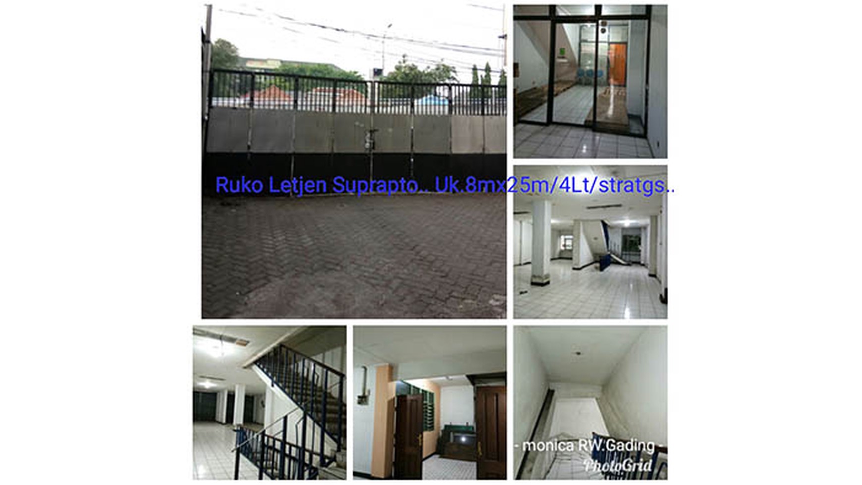 Ruko Cempaka putih, Letjen suprapto, Jakarta Pusat sdh Renovasi, 
Luas Tanah 8m² x 26m²