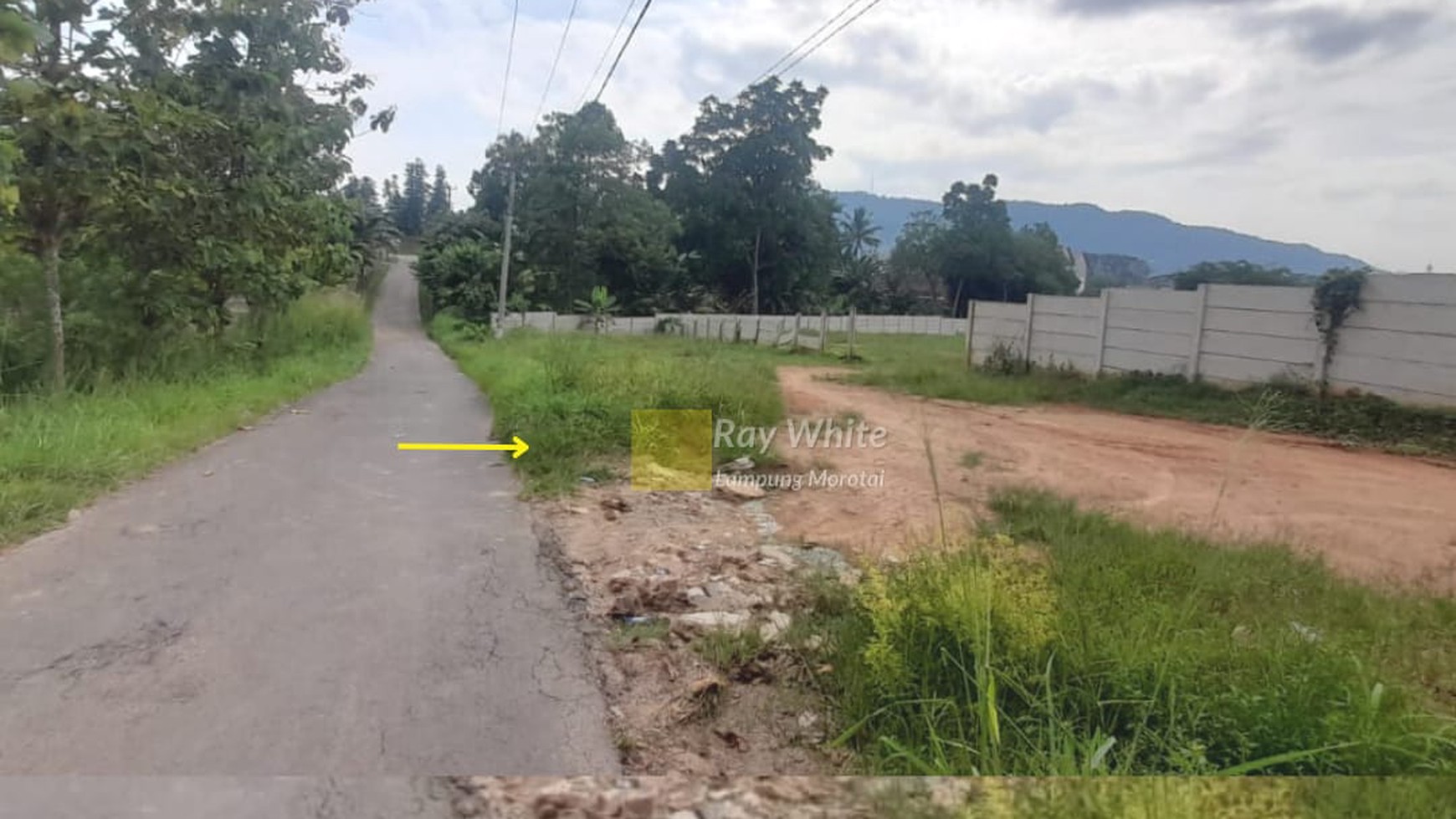 Dijual Tanah Mangku Jalan di Way Laga hr