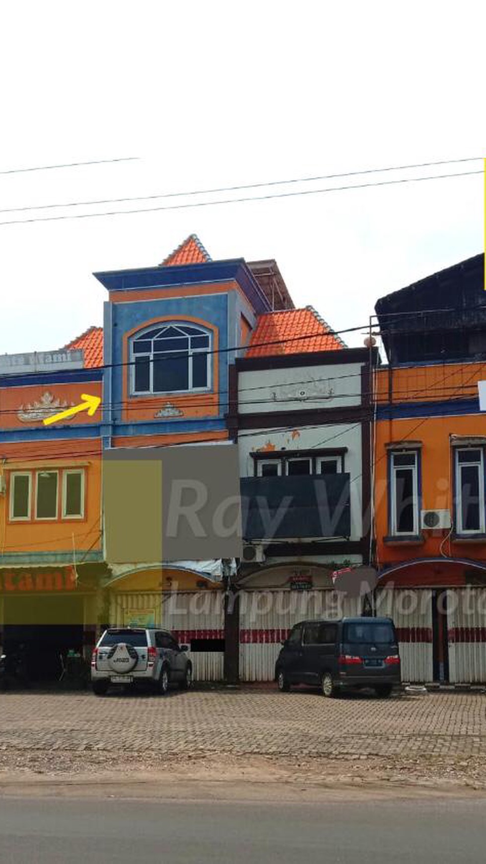 Ruko 3 lanatai di jalan Pattimura Teluk Betung Bandarlampung (mh)