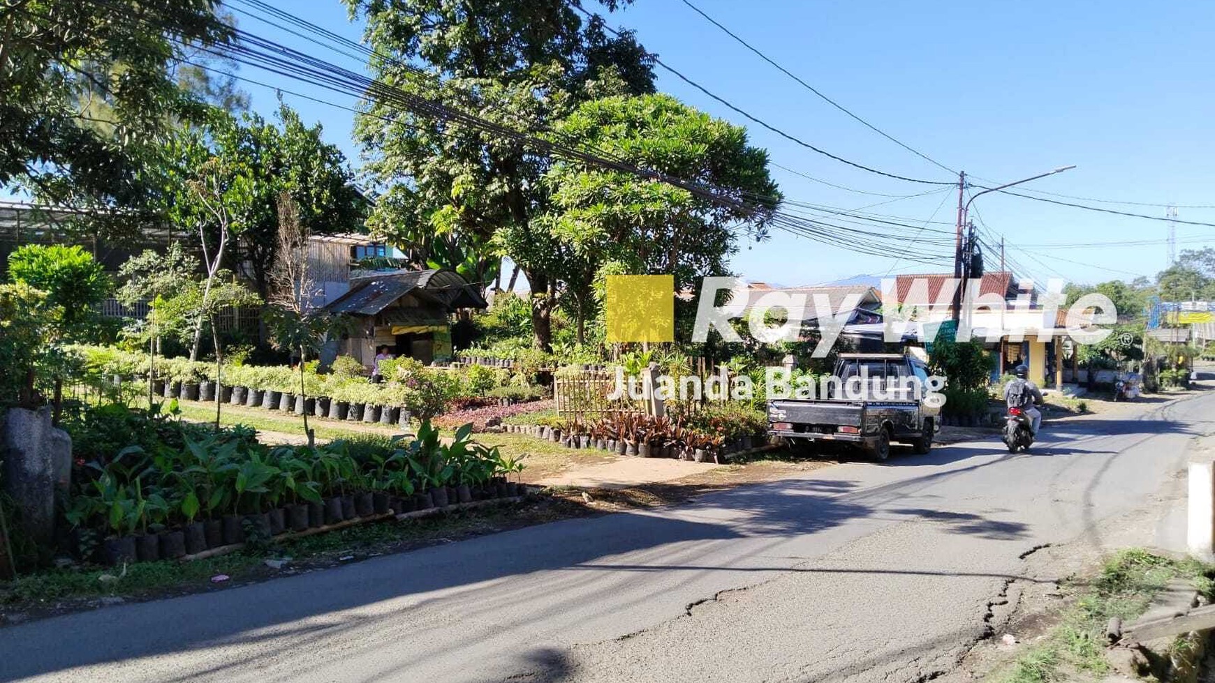 Langka! Murah Tanah Matang di Terusan sersan bajuri mainroad cocok buat usaha