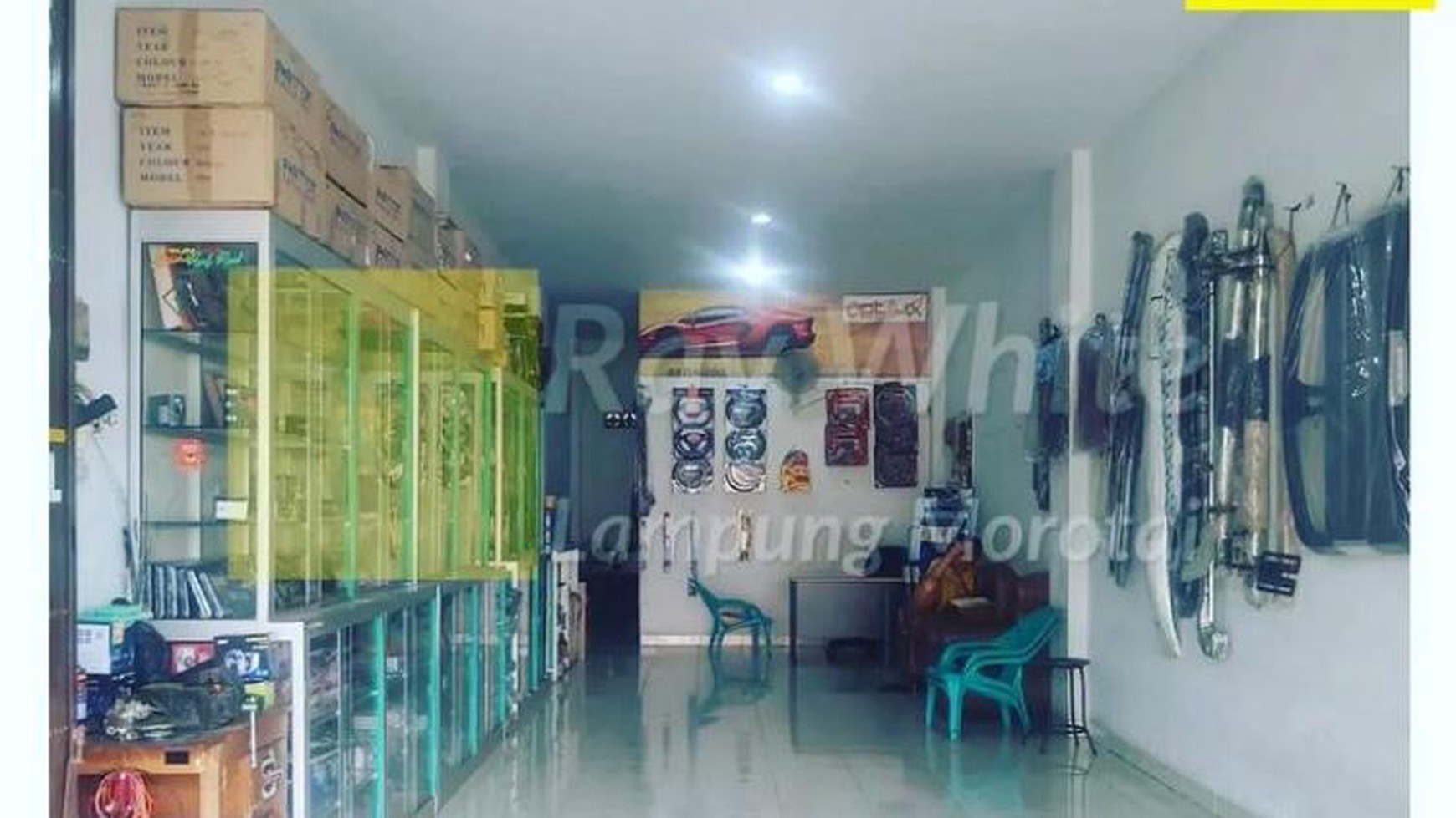 Ruko 3 lantai di Jln. Arif Rahman Hakim Wayhalim Bandarlampung