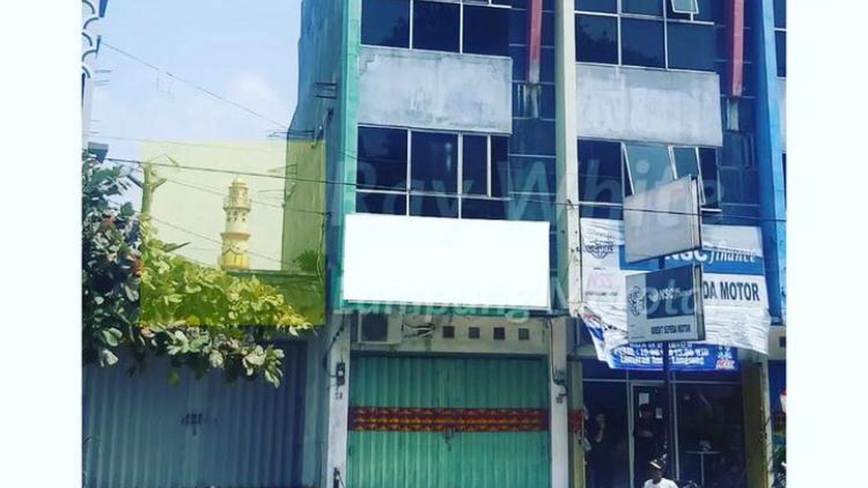 Ruko 3 lantai di Jln. Kamboja Tanjung Karang Timur Bandarlampung Deretan Chandra Mall (ML)