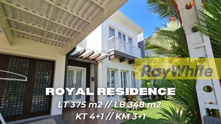 Termurah Royal Residence Luas 375 hanya 6M nego