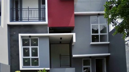 Rumah Cantik, Siap Huni dalam cluster, Jalan Lebar di Jombang, Bintaro Sektor 9 