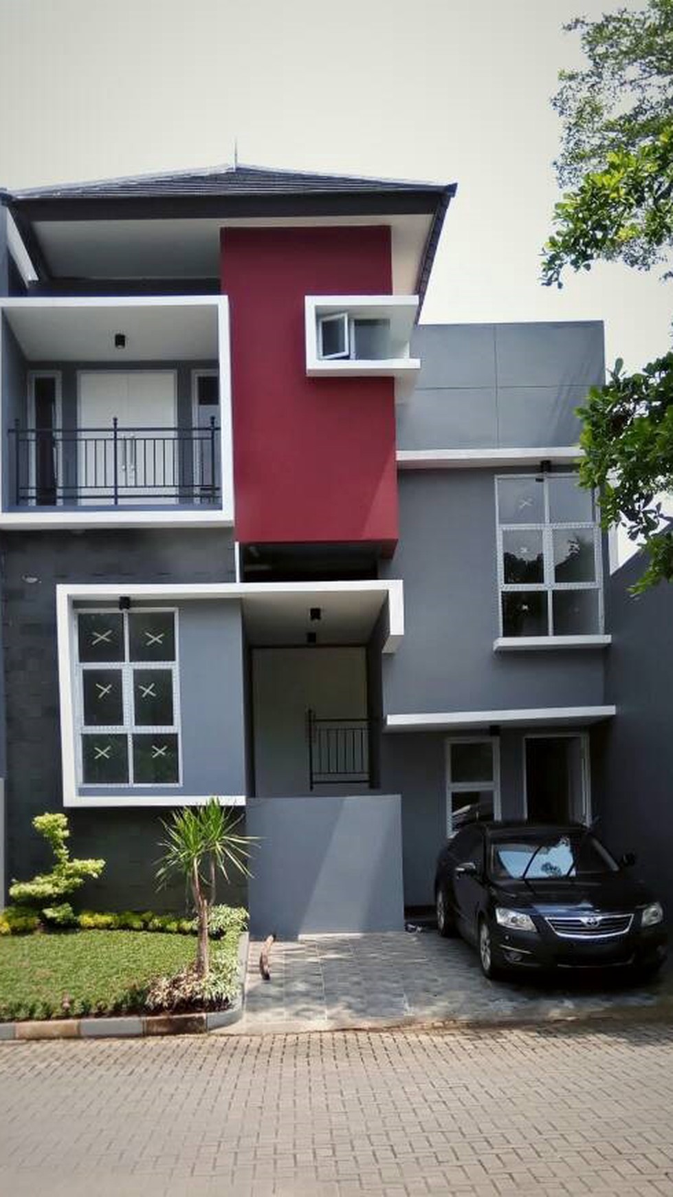 Rumah Cantik, Siap Huni dalam cluster, Jalan Lebar di Jombang, Bintaro Sektor 9 