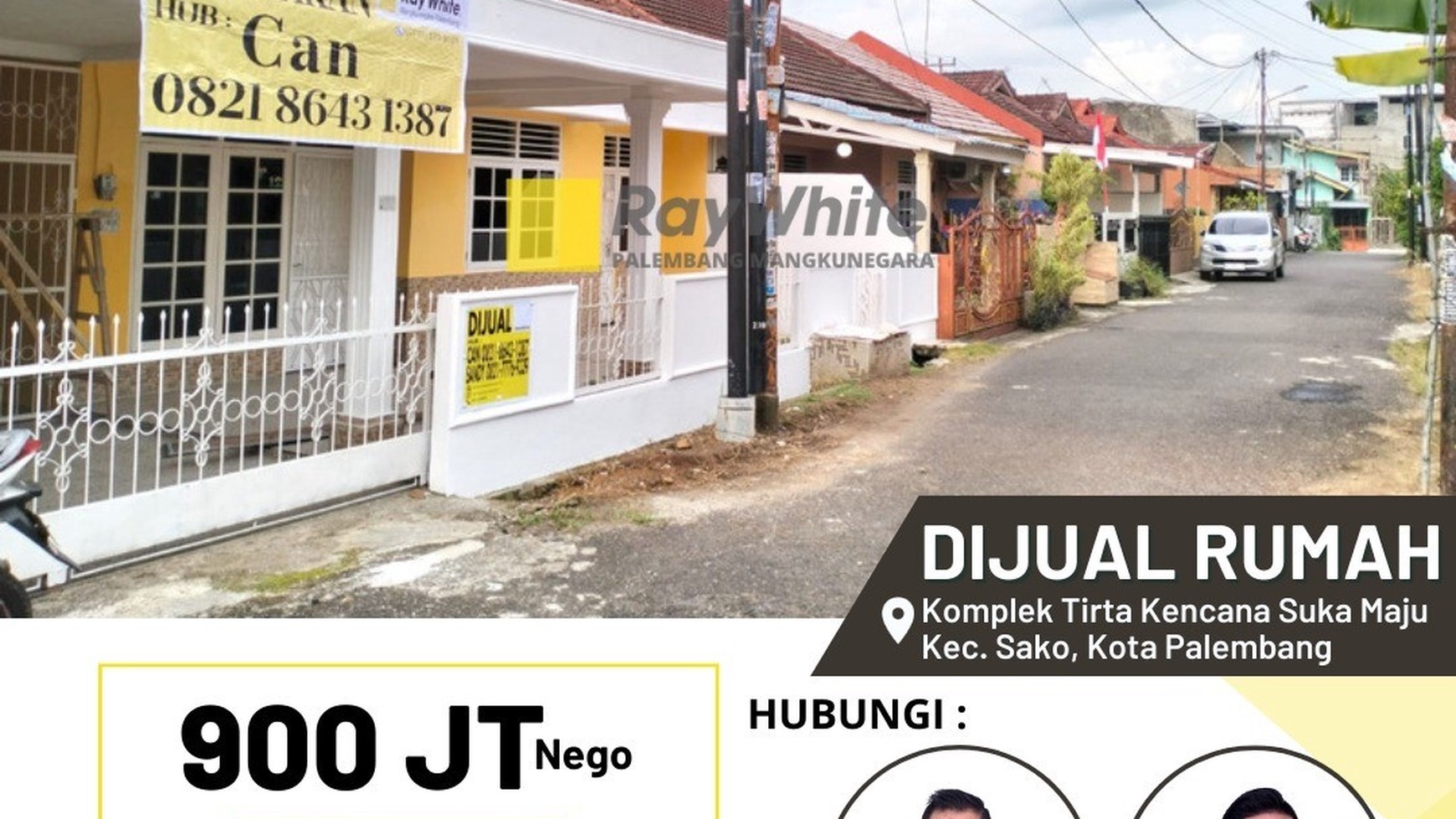 DIJUAL RUMAH KOMPLEK TIRTA KENCANA SAKO PALEMBANG 