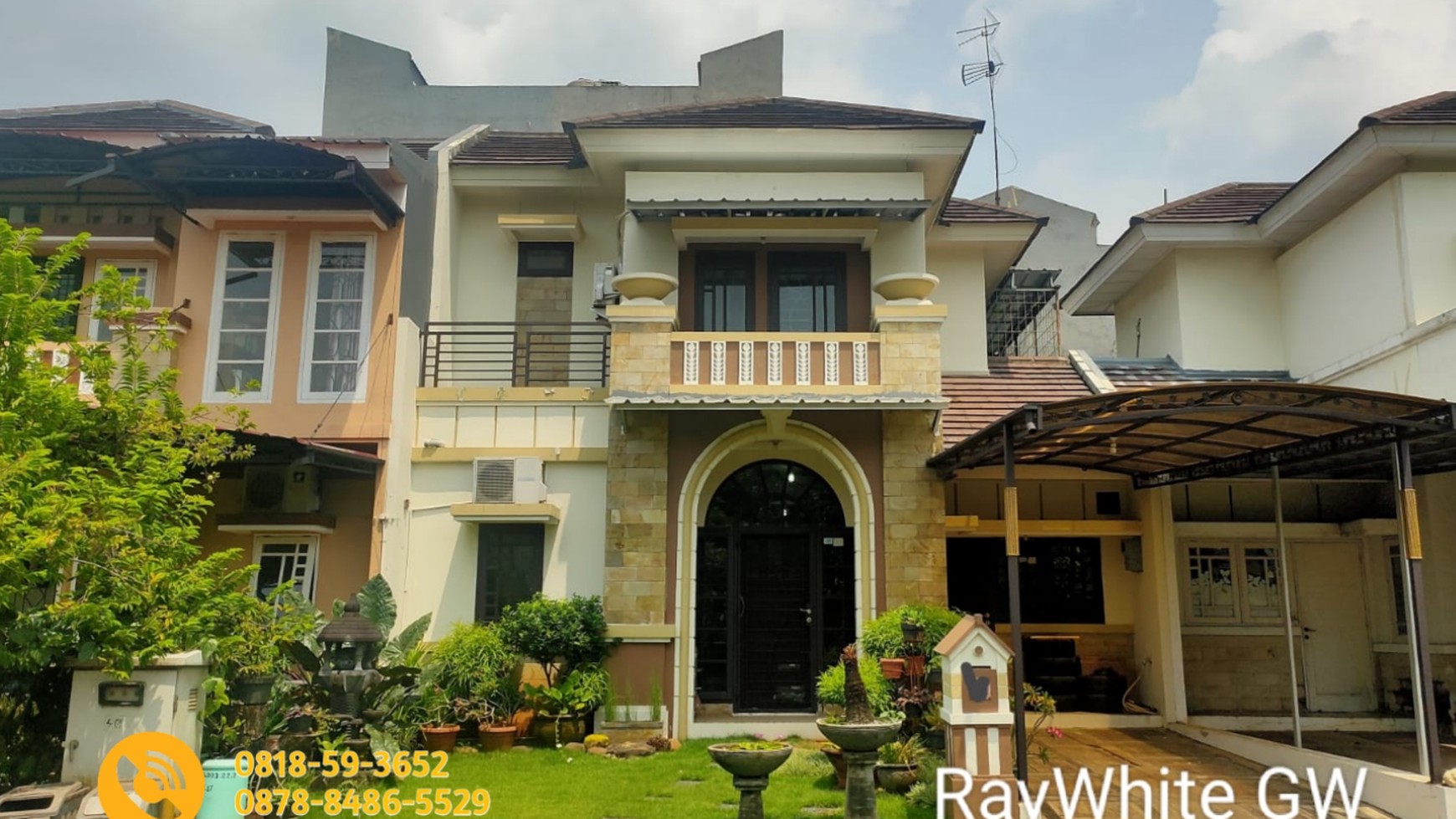 Sewa Rumah Bekasi Grand Wisata - Hadap Taman View Menawan | Full Furnished.