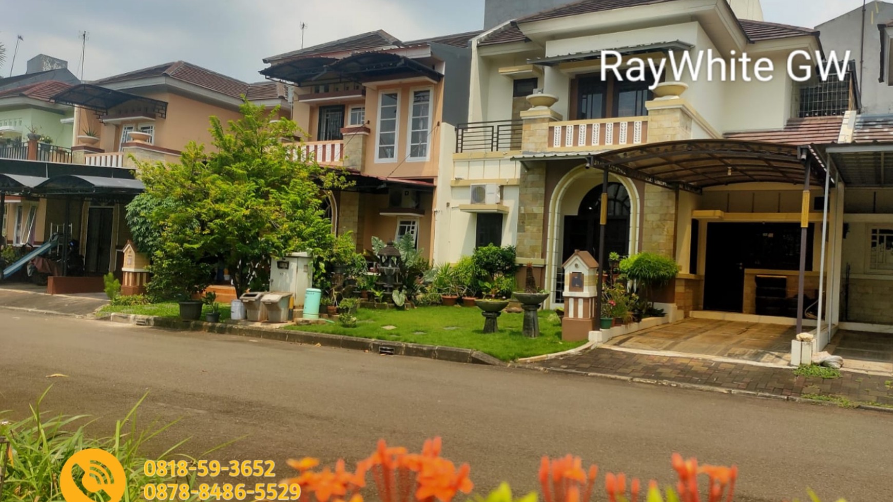 Sewa Rumah Bekasi Grand Wisata - Hadap Taman View Menawan | Full Furnished.