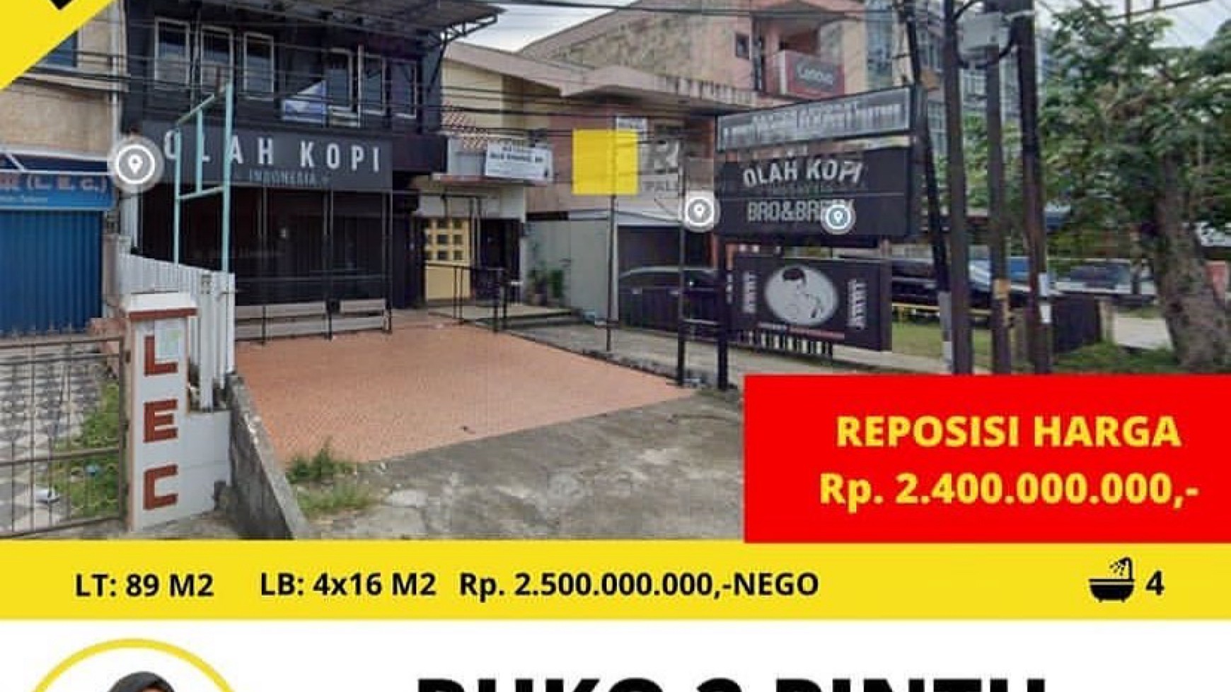 RUKO MURAH PALEMBANG