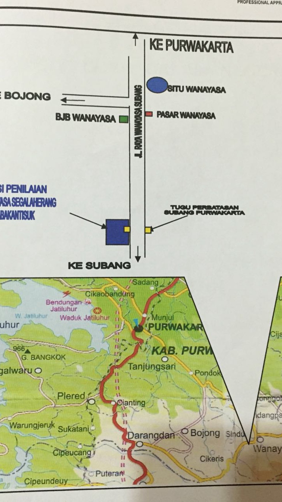 Dijual Ksvling Murah Di Pinggir Jalan Di Jl Raya Wanayasa