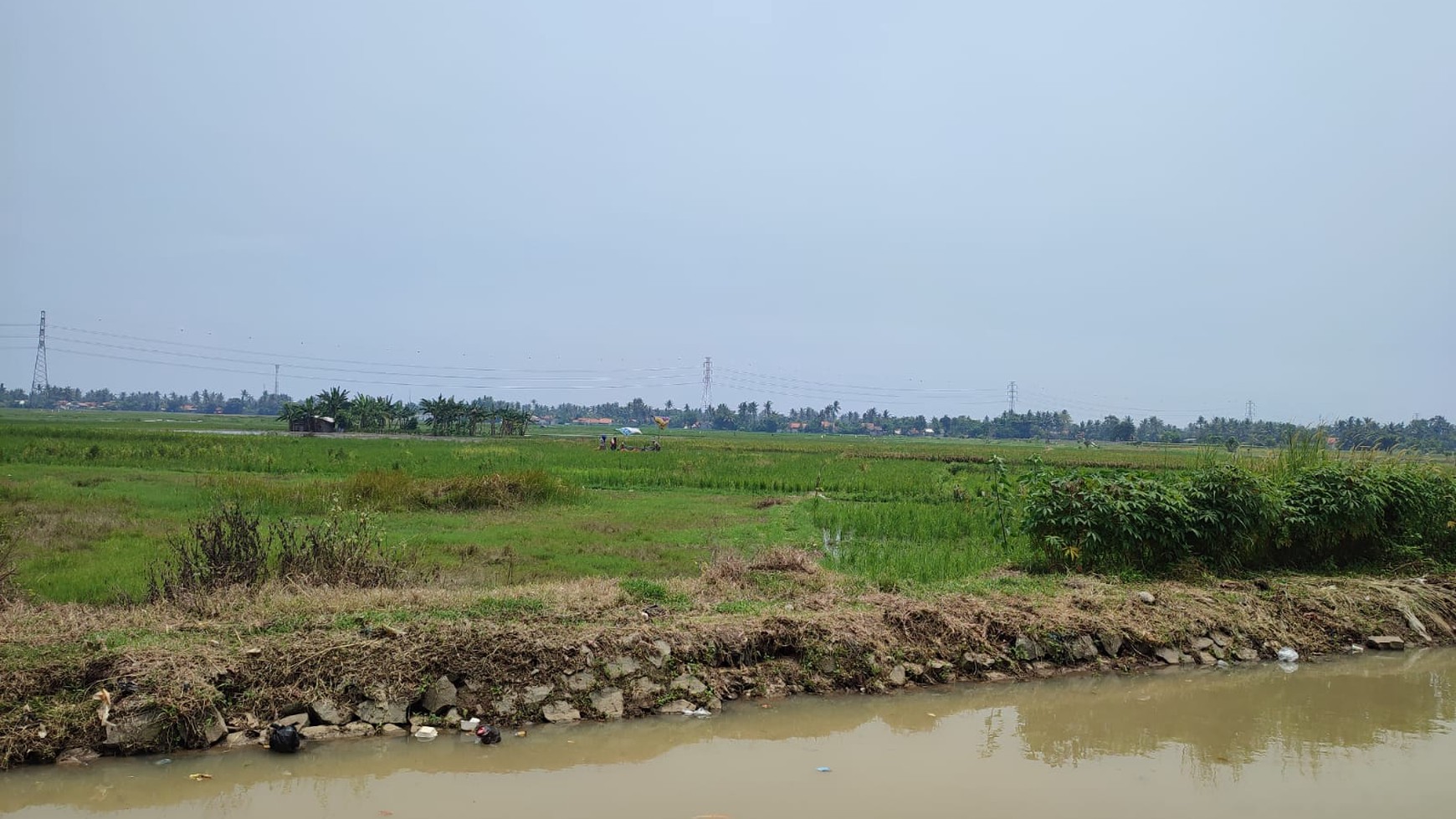 Tanah Kavling cocok bangun cluster, Harga Murah di Sepatan Tangerang