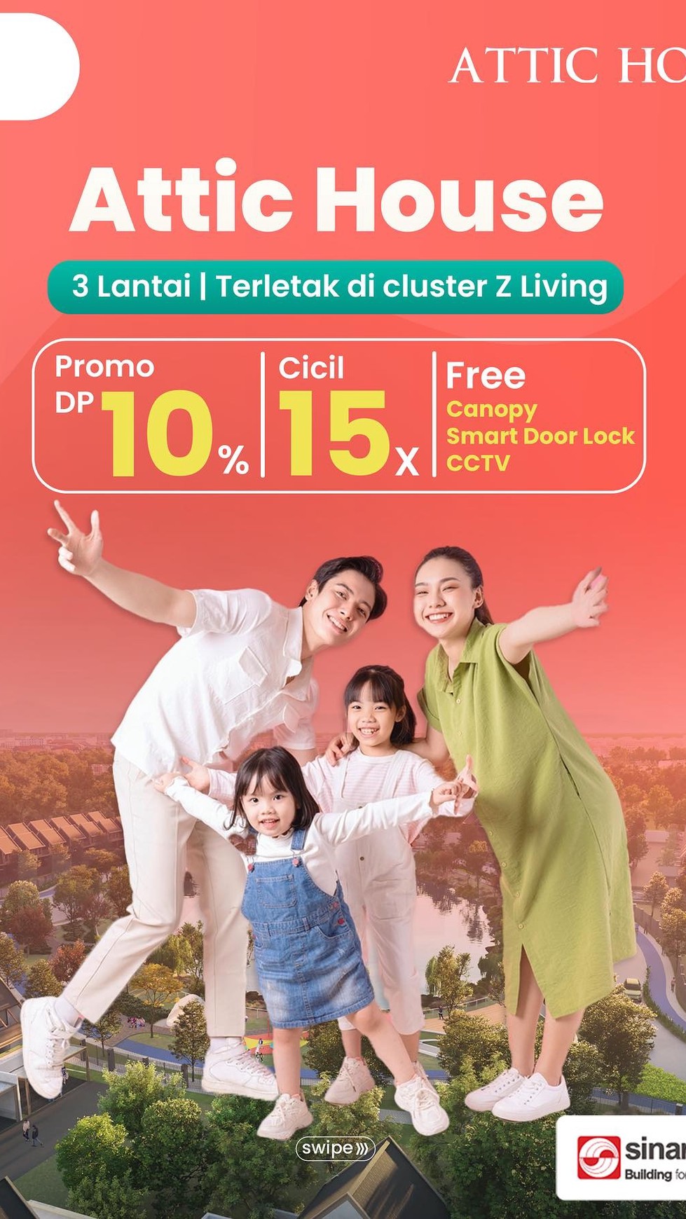 Rumah Baru Z Living Attic House Grand Wisata Tambun Selatan Bekasi